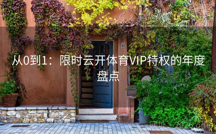 从0到1：限时云开体育VIP特权的年度盘点